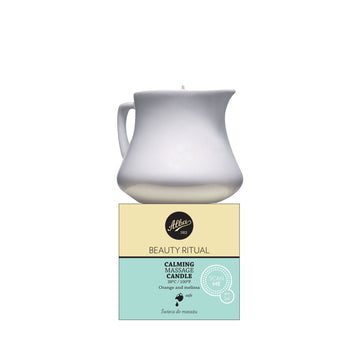 Calming Massage Candle Orange and Melissa 90g | Alba