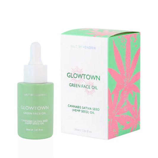 Glowtown Green Face Oil