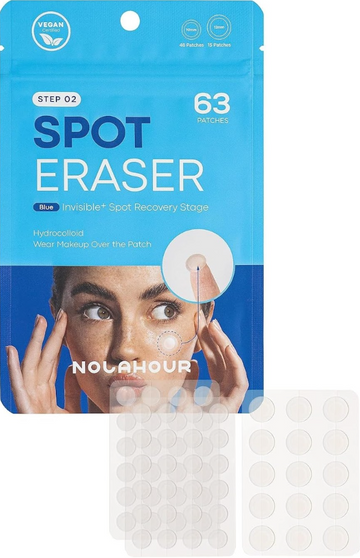 Nolahour - Acne patch, Spot Eraser Blue Step2