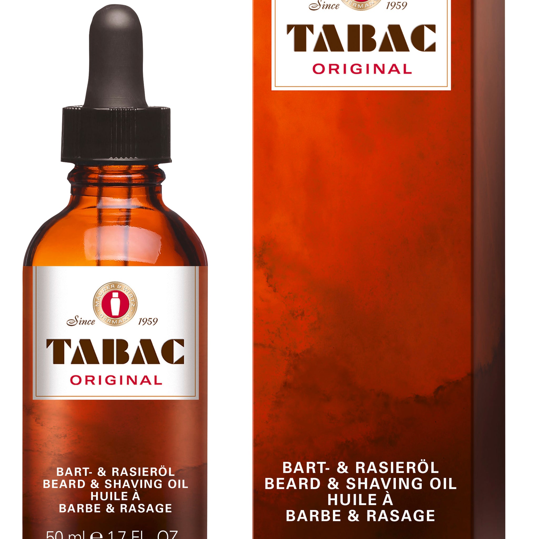 TABAC - ORIGINAL BEARD & SHAVING OIL 50ML
