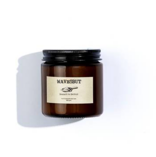 WAVES - Candle Seasalt & Orchid FLAMES 100gm