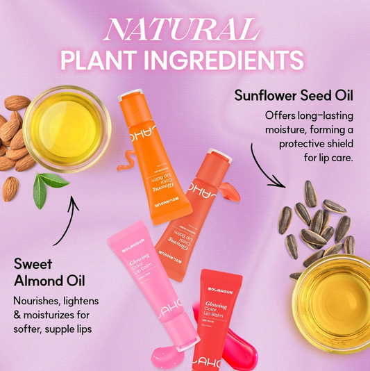 Nolahour - Glowing Color Lip Balm Coral Pink