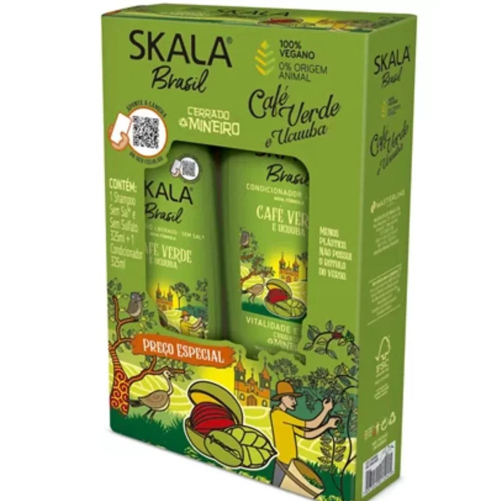 SKALA - SET CAFÉ VERDE E UCUUBA