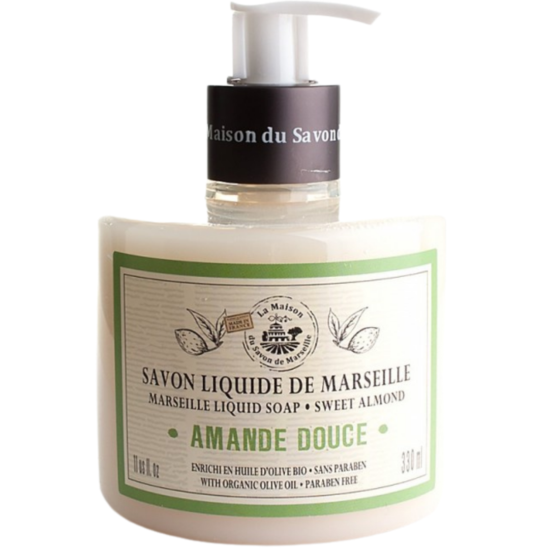 La Maison MARSEILLE LIQUID SOAP - ALMOND 330ML