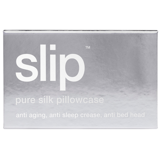 Slip Pillow Case Silver