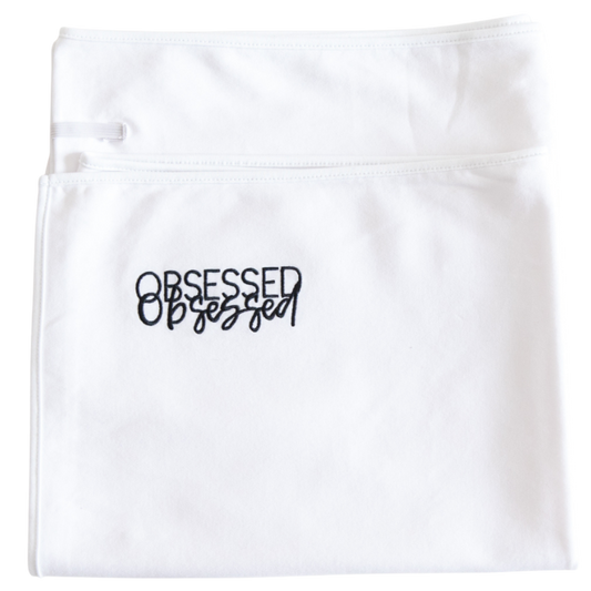 Obsessed - T-Shirt Towels White