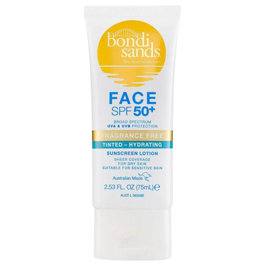 Bondi Sands Sunscreen Lotion SPF50+- Face 75ml